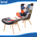 Wholesale Mid Century Modern Retro Designer Wood And Fabric Chairs